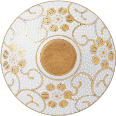 ペアワイングラス大(無地) 白粒鉄仙・青粒鉄仙 | 九谷和グラスの